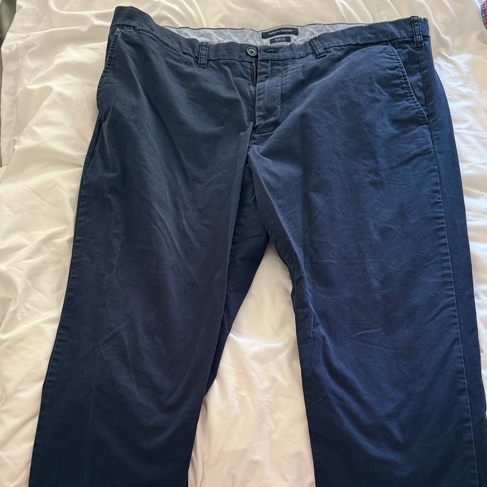 Tommy hilfiger Men's Dark Blue Chinos